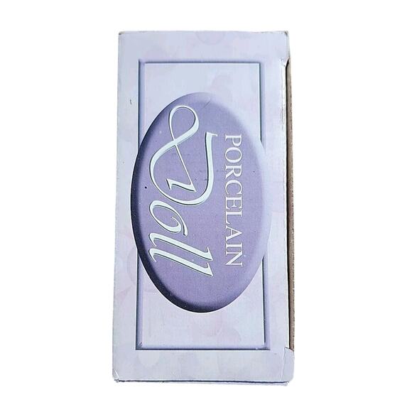 NIB Kinnex Brand Porcelain Doll Collectible Geneva w/ Authenticity Tag KB11712 - Picture 9 of 9